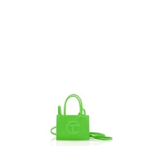 Telfar Highlighter Green Shopping bag (small)